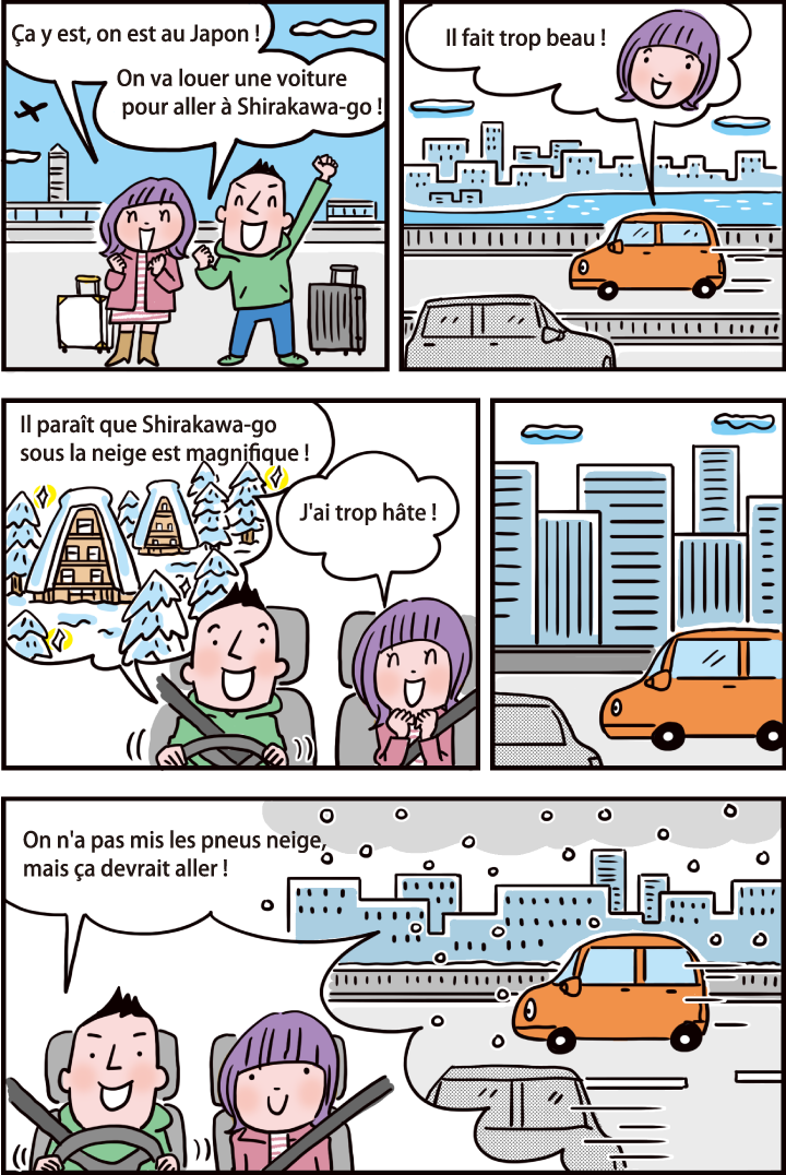 Attention à la conduite en hiver